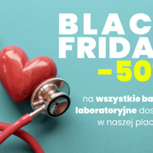 Z okazji Black Friday -50% na wszystkie badania laboratoryjne dostępne w Przychodni Studenckiej Łódź! Zniżka obowiązuje od 29 listopada do końca grudnia!